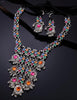 Latest Stylish Traditional Oxidised Silver Necklace Jewellery Set for Women