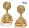 Gold-Toned Ethnic Jhumki Earrings