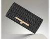 ALSU Women's Black Hand Clutch Wallet Purse