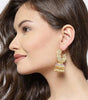 YouBella Fashion Jewellery Gold Plated Pearl Jhumka/Jhumki Earings for Women Traditional Earrings for Girls