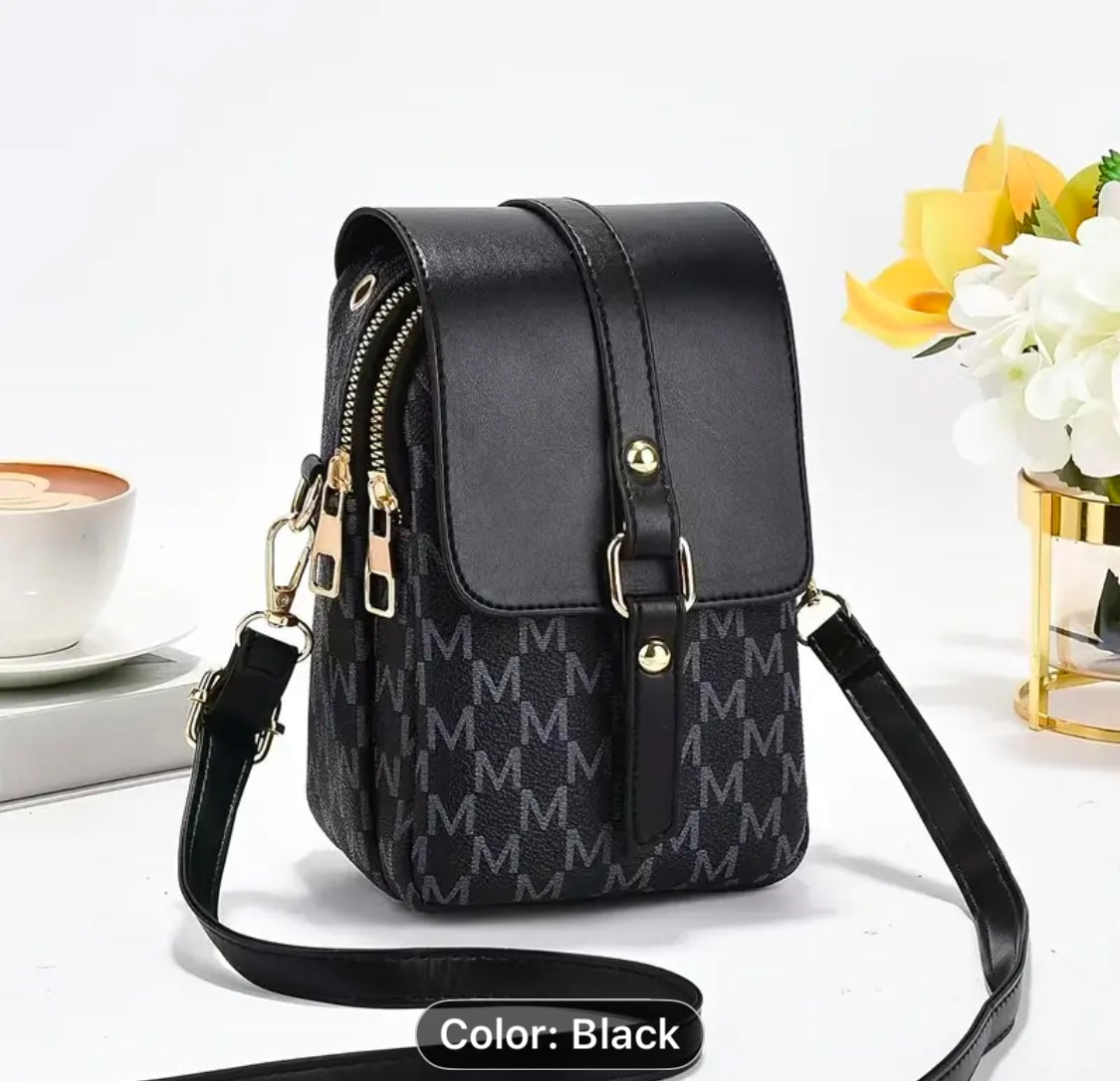 Elegant Multi Layered Mini Bag Classic Design( PU LEATHER)
