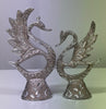 Beautiful Metal Swan pair in two colours(Silver/Rose Gold) Home Decor