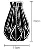 Flower Vase (Set of 2) Plastic Unbreakable, light weight