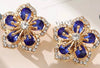 Petal Flower Earrings for women in three colours