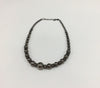 Stunning and trendy black necklace with beads