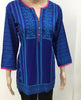 Beautiful self print mix cotton short top with boat neck
