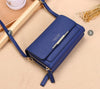 3 Layer Women Wallet Card Shoulder Purse in Five Colours