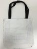 Black and white Printed Cotton Hand Bag with handles