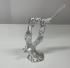 Rajasthani Haat and Craft Showpiece Two Birds Sitting on Tree Branch A Perfect Decorative Showcase for Home | Vastu showpiece | Gifting Item.(2 Birds)18x11cm
