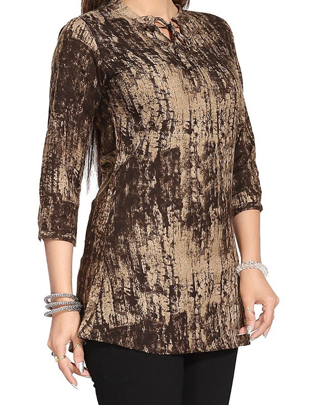 Trendy rayon Printed Top for girls and women