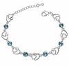 Blue Crystal Bracelet for Girls and Women