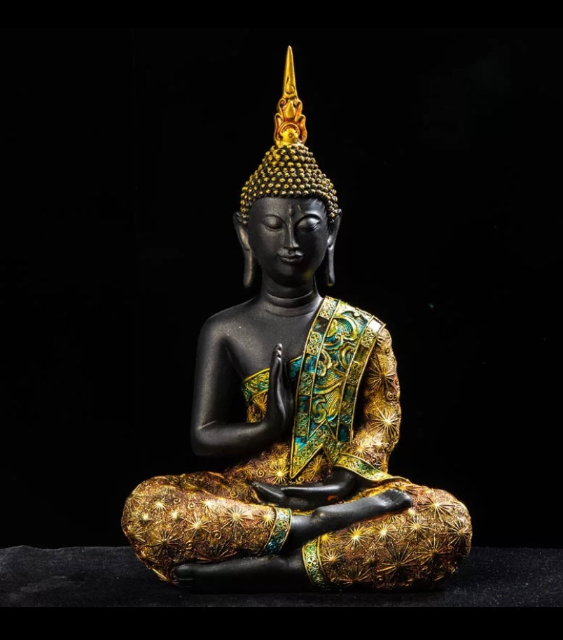 Small size ( 10 cm) yoga Buddha statue arts sculpture poly resin Hindu God statue home decor indoor or for your car.