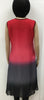 Gorgeous sleeveless long top with golden neck