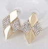 Beautiful Rhinestones Necklace Earrings Set