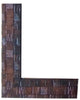 Lord Ganesha Ganpati Ganesh Ji Home Decorative Acrylic Sheet Mount Painting Photo Frame for Wall (Synthetic wood, 27 x 33 x 1 cm, Brown)