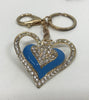 Beautiful shiny keyrings in different colours and designs