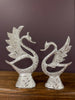 Beautiful Metal Swan pair in two colours(Silver/Rose Gold) Home Decor