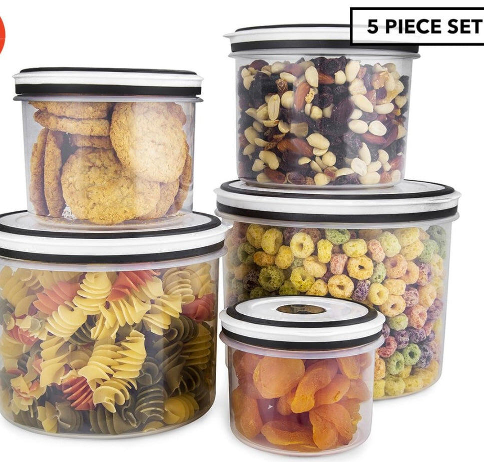 Airtight Storage Canister 5-Piece Set