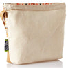 Kanvas Katha Small Girl’s Sling Bag with unique orange colour pattern
