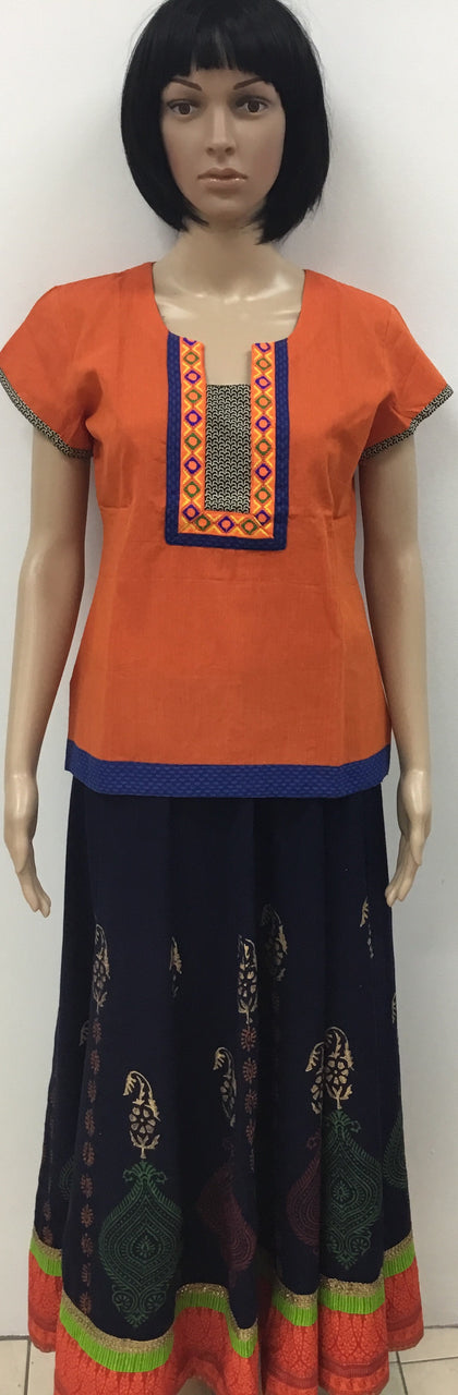 Classy cotton lehenga Kurti for girls and women