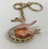 Beautiful shiny keyrings in different colours and designs