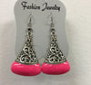 Splendid designed hanging earrings in five colors