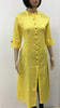 Pure cotton yellow long Top
