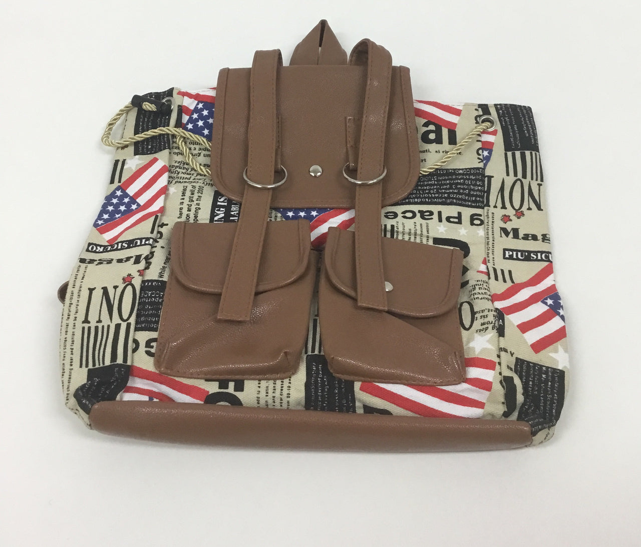 Stylish Cloth Multicoloured Multipurpose Printed backpack