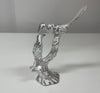 Rajasthani Haat and Craft Showpiece Two Birds Sitting on Tree Branch A Perfect Decorative Showcase for Home | Vastu showpiece | Gifting Item.(2 Birds)18x11cm