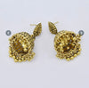 Indian Gold Metal Bells Tassel Earrings In Two Colours (Gold/Silver)