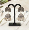 Ethnic Indian Jhumka in two colours - Gold/ Silver Hanging Earrings For Women