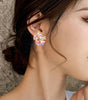 Petal Flower Earrings for women in three colours