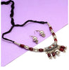 Adorable Traditional Oxidized Silver Plated Necklace ser with earrings for girls party wear fashion jewellery statement Necklace for women and girls