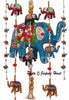 Jaipuri haat Rajasthani Elephant Door Hanging Home Decor- Set of 2