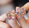 Petal Flower Earrings for women in three colours