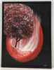 Blood Red Night Beautiful Handmade Painting