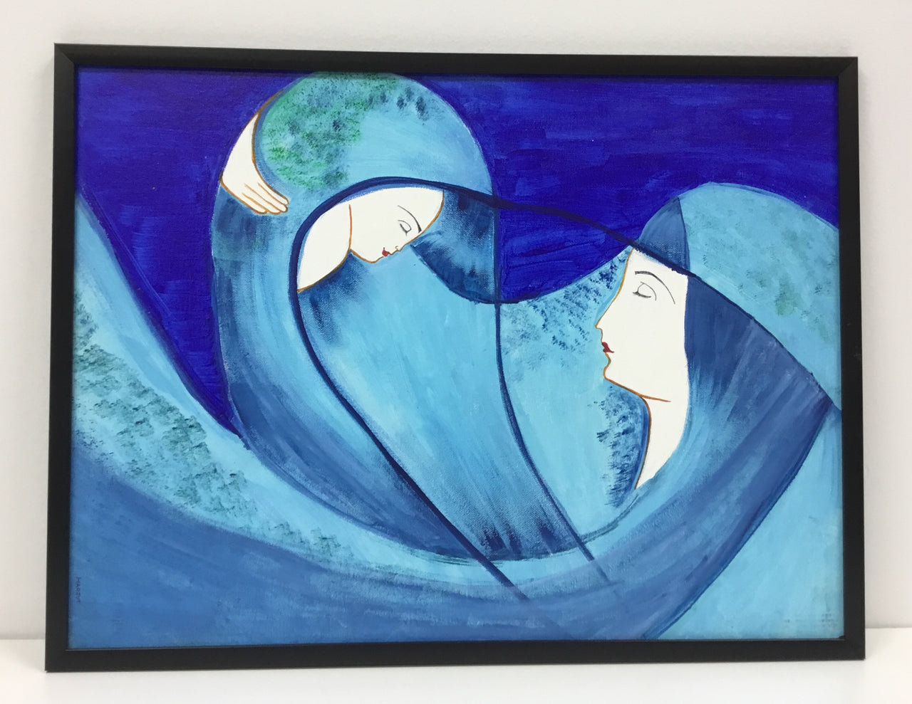 Mother and Child Beautiful Handmade Painting