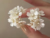 Bohemian Elegant Resin Flower earrings for women