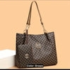 Women’s Fashion Letter Print Crossbody Bag And Wallet 2pcs Set
