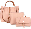 DANIEL CLARK Handbags For Women Combo in five colours-Grey, Pink, Black, Green,Brown
