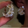 Bohemian Elegant Resin Flower earrings for women