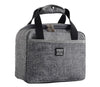 Portable kids/Adult water proof food cooler insulation storage lunch box Tote Bag- Grey