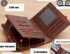 Faux Leather Card Holder Men’s Wallet in Brown Colour