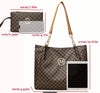 Women’s Fashion Letter Print Crossbody Bag And Wallet 2pcs Set
