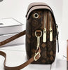 Women large Capacity Multi layer Light Crossbody Handbag With Zipper Compartments.