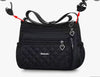 Unisex crossbody Black Bag with Adjustable Shoulder Strap