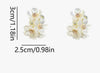 Bohemian Elegant Resin Flower earrings for women