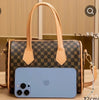 Retro Polika Dot Print Shoulder/Crossbody Boston Style ladies Bag