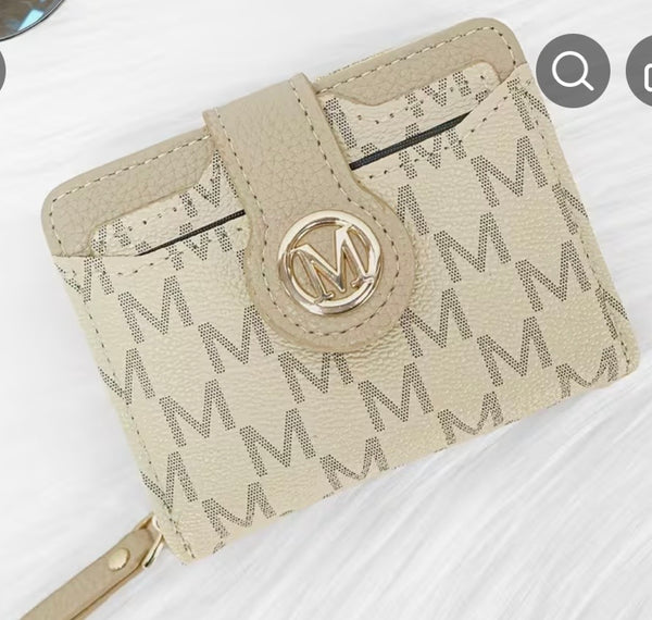 Card Holder women’s small wallet in three Colours Pink, Cream and Brown