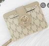 Card Holder women’s small wallet in three Colours Pink, Cream and Brown